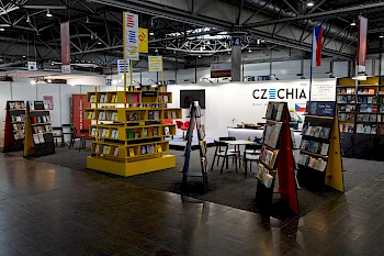 Tschechischer Stand auf Leipziger Buchmesse