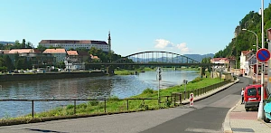 Tyršův most in Děčín