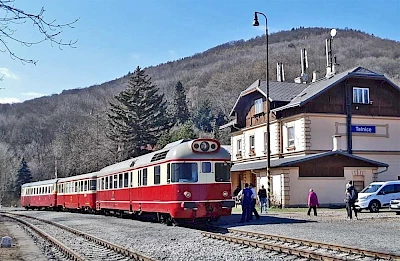 Kozí vláček v Telnici